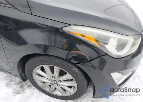 2016 Hyundai Elantra Se from USA, damaged, VIN KMHDH4AE2GU518959